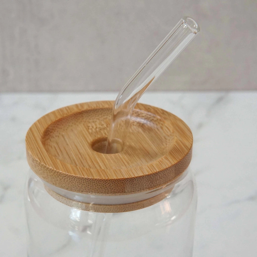 Summer Cherry 16 oz. Glass Cup