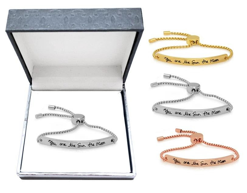 You Are The Sun The Moon Bracelet with Gift Box