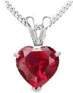 Heart CZ Necklace in Prince Charming Keepsake Box
