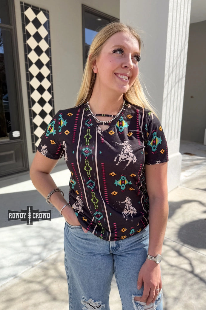 Let's Rodeo Top