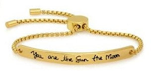 You Are The Sun The Moon Bracelet with Gift Box