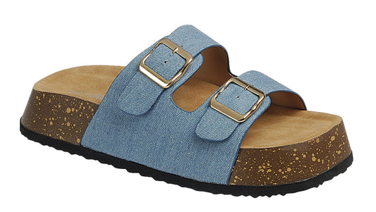 Classic Cork Sole Buckle Sandals